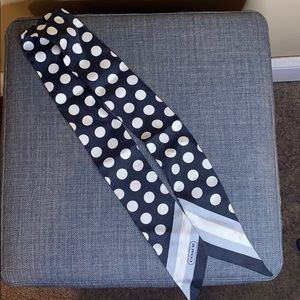Coach hair scarf